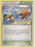 Champions Festival Pokemon Worlds 13 Promo #BW95