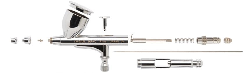 Iwata - High Performance HP-C Plus Gravity Feed Dual Action Airbrush