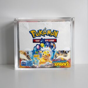 Acrylic Protective Display Case for English Pokemon Booster Box